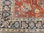 Persian Vintage Turkmen Area Rug, Hand-Knotted Wool, Allover Geometric Pattern, Pistachio Green & Red, 4x8 For Sale - Image 3 of 18