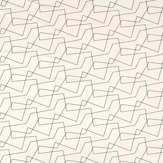 Harlequin Extensity Fabric in Calico/ Ebony For Sale