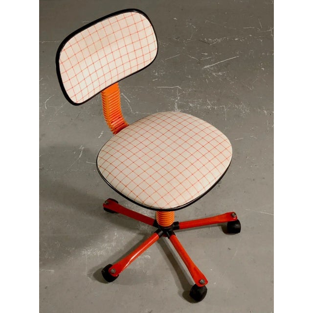 Metal Space Age Desk Chair from Welle, Germany, 1970s For Sale - Image 7 of 13