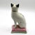 English 1920s Staffordshire Ware William Kent Ceramic Cat on Cushion Figurine - 4" For Sale - Image 3 of 9