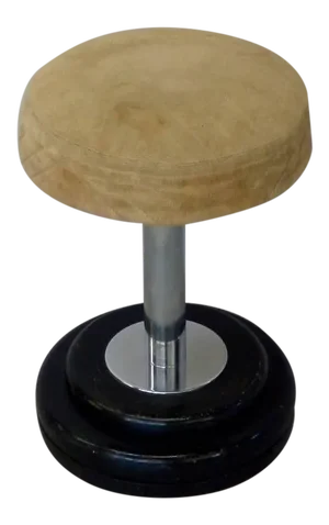 Small Art Deco Stool in Original Fabric
