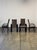 Black 1990s Post Modern Dining Chairs - Set of 4 For Sale - Image 8 of 12