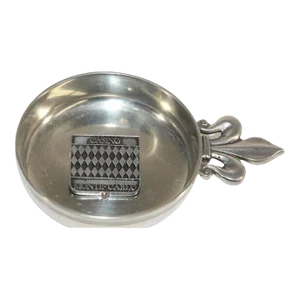 Vintage Collectible Casino Monte Carlo Wine Tester in Pewter