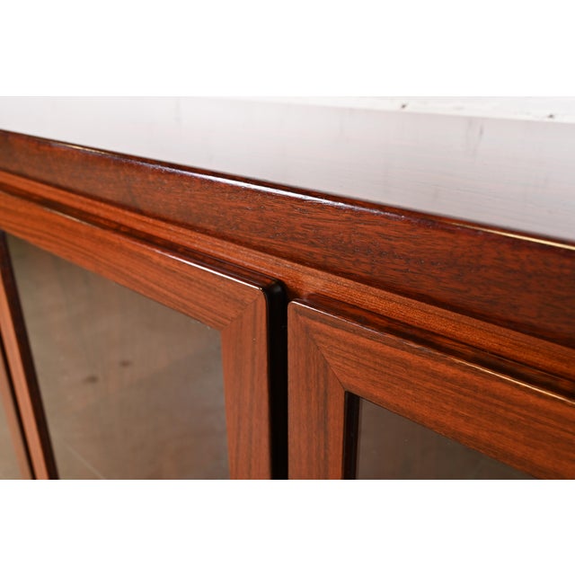 Brown Skovby Danish Modern Rosewood Bookcase, Circa 1970s For Sale - Image 8 of 12