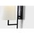 Ashton Large Single Sculpted Sconce in Aged Iron with Linen Shade Designer: Chapman & Myers Finish: Aged Iron Height: 20"...