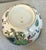 Vintage Chinese Bowl W/ Hand Painted Lotus Flowers & Cranes For Sale - Image 10 of 12