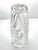 Glass Large Heavy Vintage Bohemian Cut Lead Crystal Presentation Centerpiece Vase For Sale - Image 7 of 8