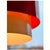 1970s Vintage Danish Red and White Pendant Lamp, Denmark, 1970s For Sale - Image 5 of 5