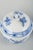 Mid-Century Blue Onion Sugar Bowl and Creamer in Porcelain from Meissen, Set of 2 For Sale - Image 3 of 5