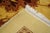 Yellow Tabriz Rug 9'11'' X 13'7'' For Sale - Image 8 of 9