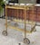 Vintage Maison Jansen Brass Drinks Trolley Bar Cart For Sale - Image 12 of 13