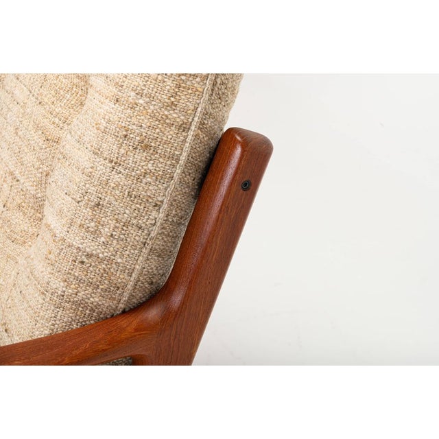 Wood Easy Chair by Ole Wanscher for Cado Møbelfabrik, Denmark, 1960s For Sale - Image 7 of 12