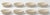 Mid-Century Modern Vintage Lenox "Solitaire" Ivory Porcelain 7.5” Coupe Soup Bowls - Set of 8 For Sale - Image 3 of 5