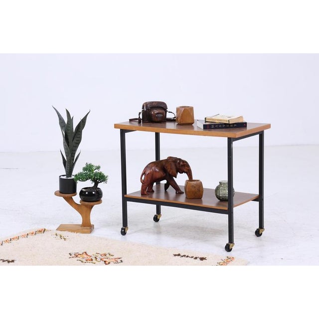 Vintage Serving Trolley, 1960s For Sale - Image 10 of 10