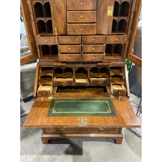 Late 20th Century Baker Furniture Charleston Reproduction Secretary