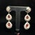 Metal Platinum Double Dangle Diamond Halo Gubelin Certified Red Ruby Earrings- 2 Pieces For Sale - Image 7 of 16