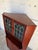 Mid-Century Modern Rosewood Corner Cabinet With Stained Glass Storage Hutch Danish Mid-Century Modern 1960s For Sale - Image 3 of 12