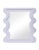 Contemporary Fleur Home Carnival Mystic Rectangle Mirror in Spring Iris, 30x40 For Sale - Image 3 of 3