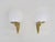 Vintage Wall Lights in Brass and Opaline Glass, 1980s, Set of 2 For Sale - Image 3 of 11