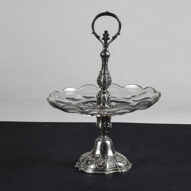 Vintage Italian Centerpiece Stand For Sale - Image 3 of 10