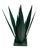 2000 - 2009 Handcrafted Moroccan Green Sculptural Metal Agave For Sale - Image 5 of 12
