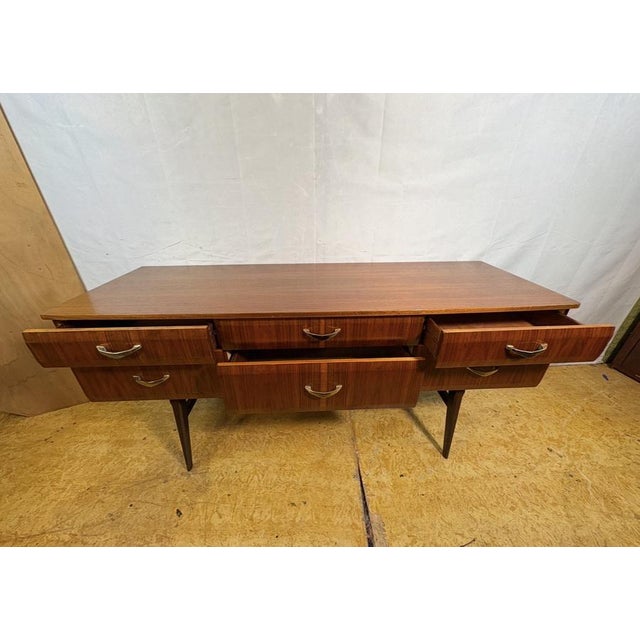 1960s Mid-Century Tola Wood Sideboard by Alphons Loebenstein for Meredew, 1960s For Sale - Image 5 of 12
