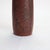 Antique Arts & Crafts Embossed Paneled Grape & Leaf Redware Pottery Vase C1920 For Sale - Image 9 of 9