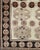 Tribal Persian Gabbeh Vintage Rug With Blossom Medallions in Brown, Ivory, Taupe, Green and Black For Sale - Image 3 of 9
