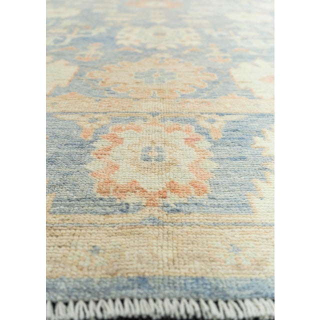 Oushak Rug 7'11" x 10'2" For Sale - Image 4 of 4