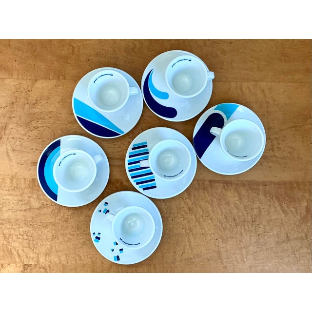 Late 20th Century Vintage Grein Collection Espresso Cups - Set of 6 For Sale - Image 5 of 12