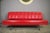 Textile Red Faux Leather Sofa, 1970s For Sale - Image 7 of 18
