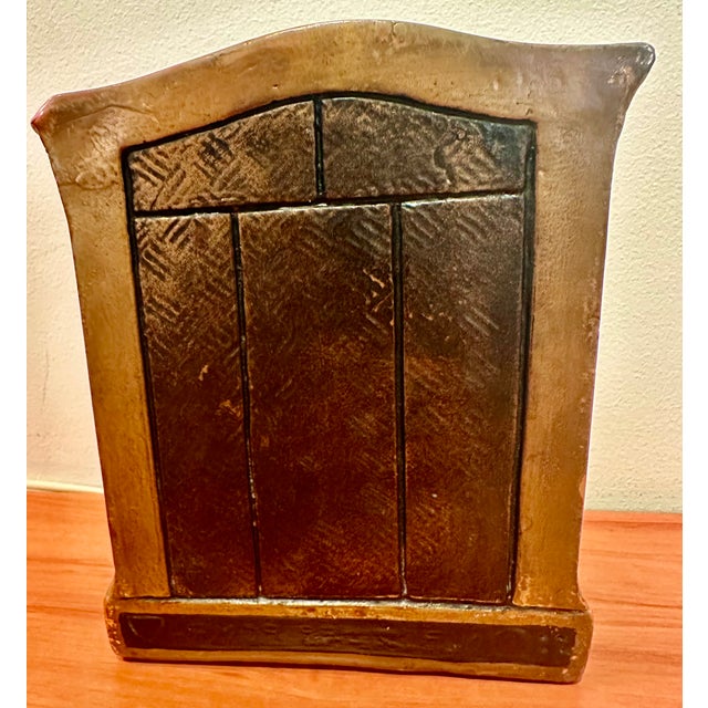 Armor Bronze 1922 Pandora's Box Bookends For Sale - Image 10 of 18