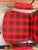 Pair Antique Carved Red Tartan Arm Chairs For Sale In Atlanta - Image 6 of 10