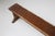 French Rustic Bench in Oak with Carvings, 1850s For Sale - Image 9 of 11