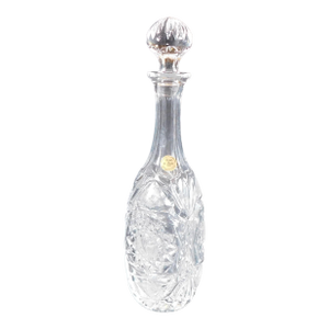 1940s Cristal De André Cut Crystal Decanter