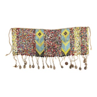 Early 20th Century Kirdi Beaded Cache Sexe Pikuran Cameroon For Sale