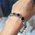 Vintage Mexican 950 Sterling Silver Multi Gemstone Tennis Bracelet For Sale - Image 16 of 17