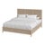 Flagstaff King Size Cane Panel Bed, Desert Sand For Sale - Image 9 of 9