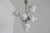 Mid-Century Chandelier in Chrome and Opaline by S.A. Boulanger, 1970 For Sale - Image 6 of 10