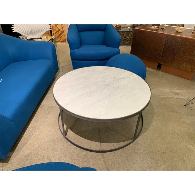 Carrera Marble Coffee Table For Sale - Image 4 of 13