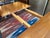 Ethan Allen Arts & Crafts Style Cherry Dining Table With Eight Slat-Back Chairs For Sale - Image 9 of 17