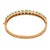 Vintage Turquoise 14k Yellow Gold Bangle For Sale In Los Angeles - Image 6 of 7