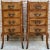 Late 19th Century French Louis XV Style Marquetry & Marble Chests of Drawers, Set of 2 For Sale - Image 16 of 16