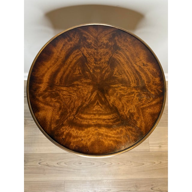 2000 - 2009 Theodore Alexander Althorp Admiralty Three-Tier Torchere – Model Al50086, Signed by 9th Earl Spencer, Full Provenance + Original Coin For Sale - Image 5 of 12