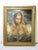Mid-Century Modern Vintage Girl of Valdarno by Vinciata on Canvas Gold Frame Mid Century Art Print For Sale - Image 3 of 9