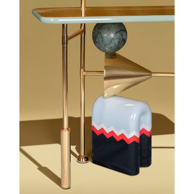 Ahrt Console Table by Malabar For Sale - Image 6 of 8