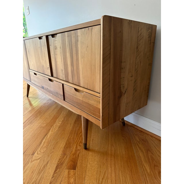 2010s Mid-Century Sideboard For Sale - Image 5 of 6