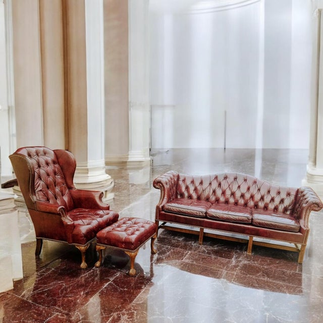 Experience Unrivaled Craftsmanship and Luxury Indulge in the deep, rich hue of oxblood leather, a classic choice that...