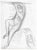 Mid-Century Modern Mid Century Female Nude Drawing by Paul McCarron For Sale - Image 3 of 3