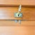 Mid-Century Modern Vintage Oak Tambour Secretary Cabinet, Germany, 1960s For Sale - Image 10 of 16